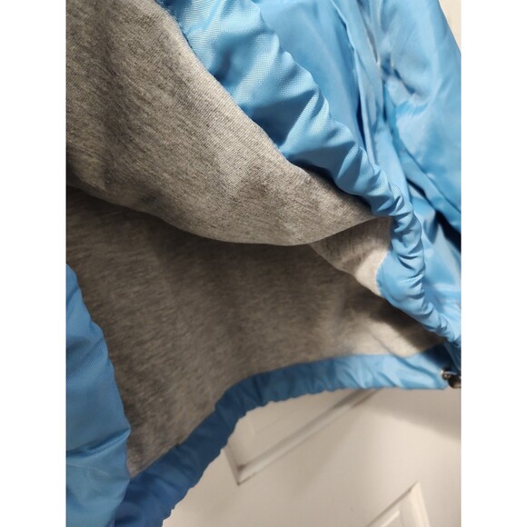 Vintage Steve & Barrys Mens Light Blue Jacket Size XL 100% Nylon Shell Y2K - Picture 8 of 14